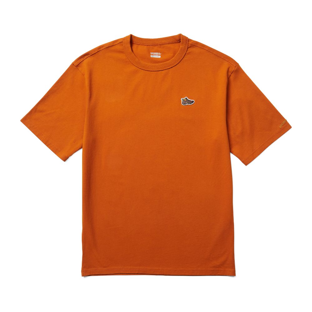 Merrell Moab Icon T-Shirts Férfi Narancssárga | ME0086-HU