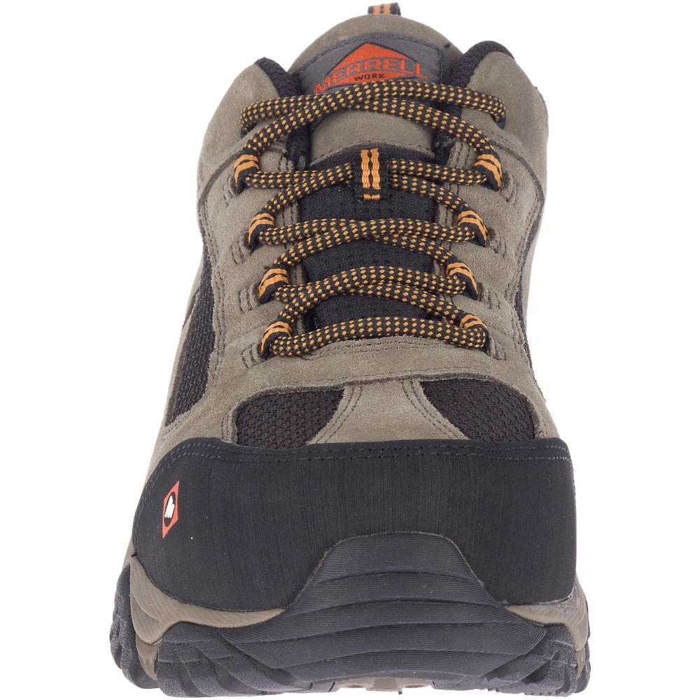 Merrell Moab Onset Comp Toe Wide Width Munkacipő Férfi Olivazöld | ME0575-HU