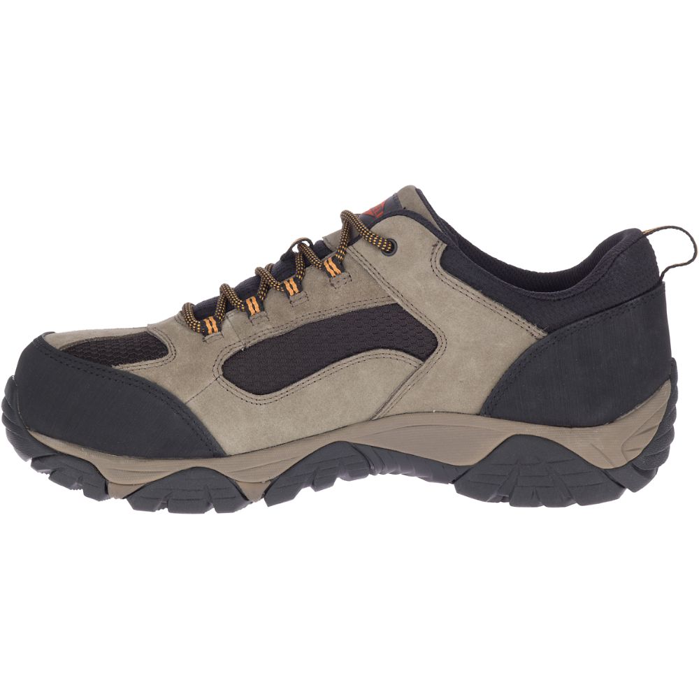 Merrell Moab Onset Comp Toe Wide Width Munkacipő Férfi Olivazöld | ME0575-HU