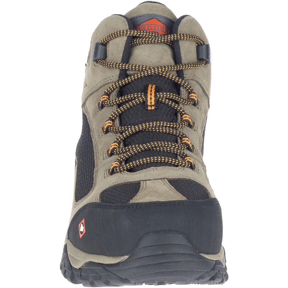 Merrell Moab Onset Mid Waterproof Vízálló Bakancs Férfi Szürke | ME0493-HU