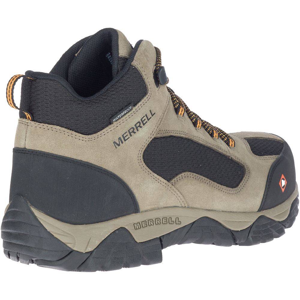 Merrell Moab Onset Mid Waterproof Vízálló Bakancs Férfi Szürke | ME0493-HU