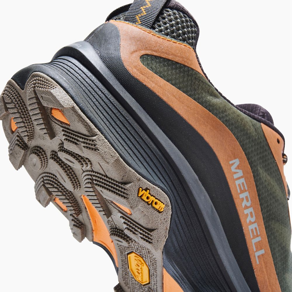 Merrell Moab Speed Cipő Férfi Olivazöld | ME0273-HU