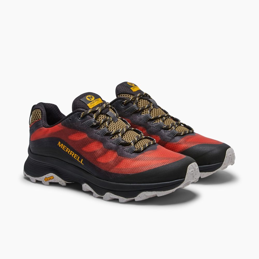 Merrell Moab Speed Cipő Férfi Piros | ME0276-HU