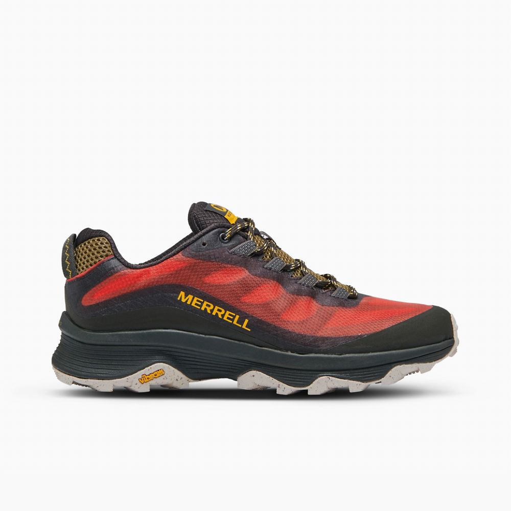 Merrell Moab Speed Cipő Férfi Piros | ME0276-HU