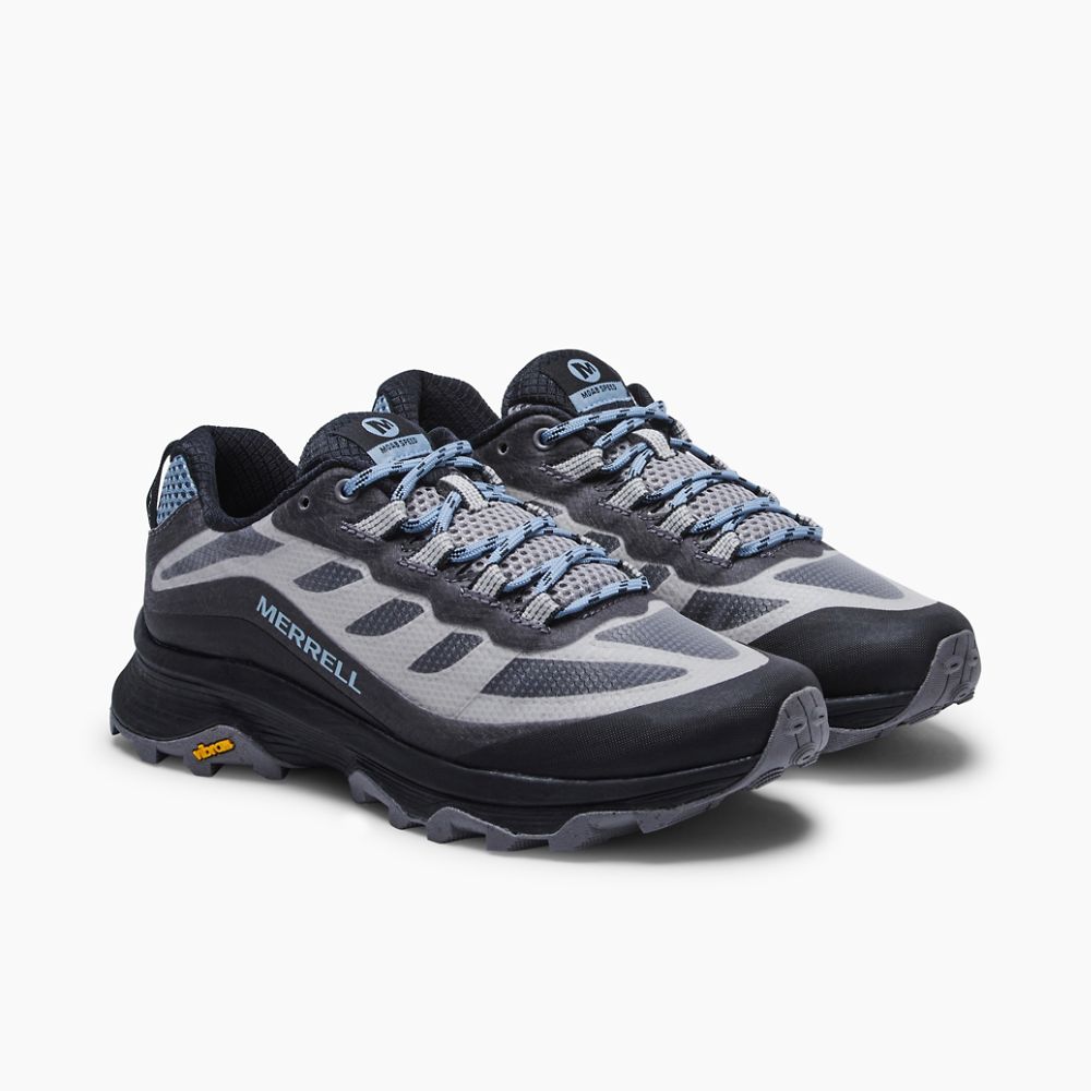 Merrell Moab Speed Cipő Női Szürke | ME0881-HU