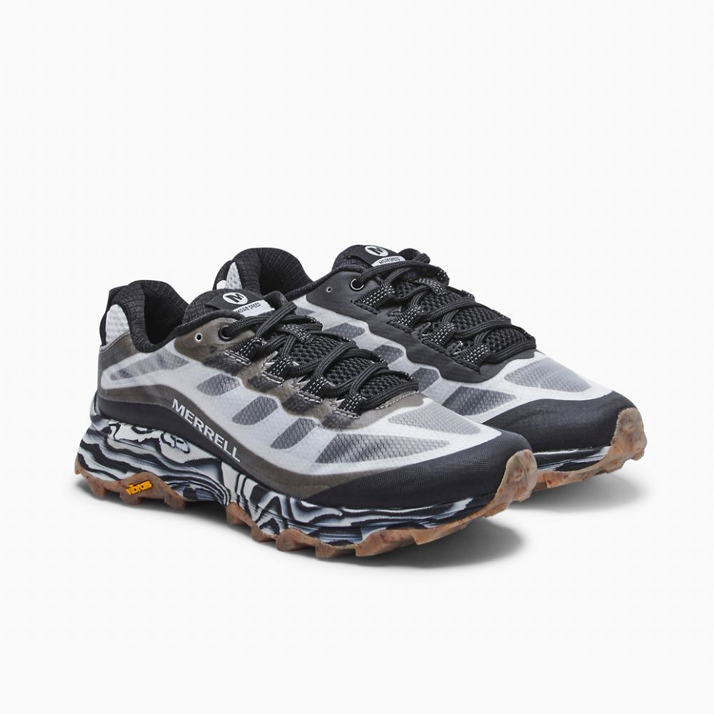 Merrell Moab Speed Eco Dye Cipő Női Fehér | ME0883-HU