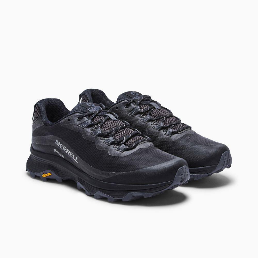 Merrell Moab Speed GORE-TEX® Cipő Férfi Fekete | ME0288-HU