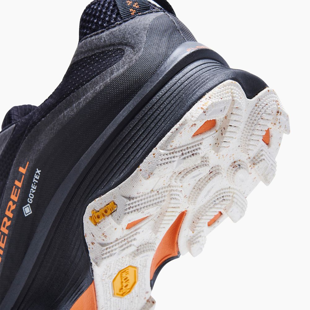 Merrell Moab Speed GORE-TEX® Cipő Férfi Sötétkék | ME0286-HU