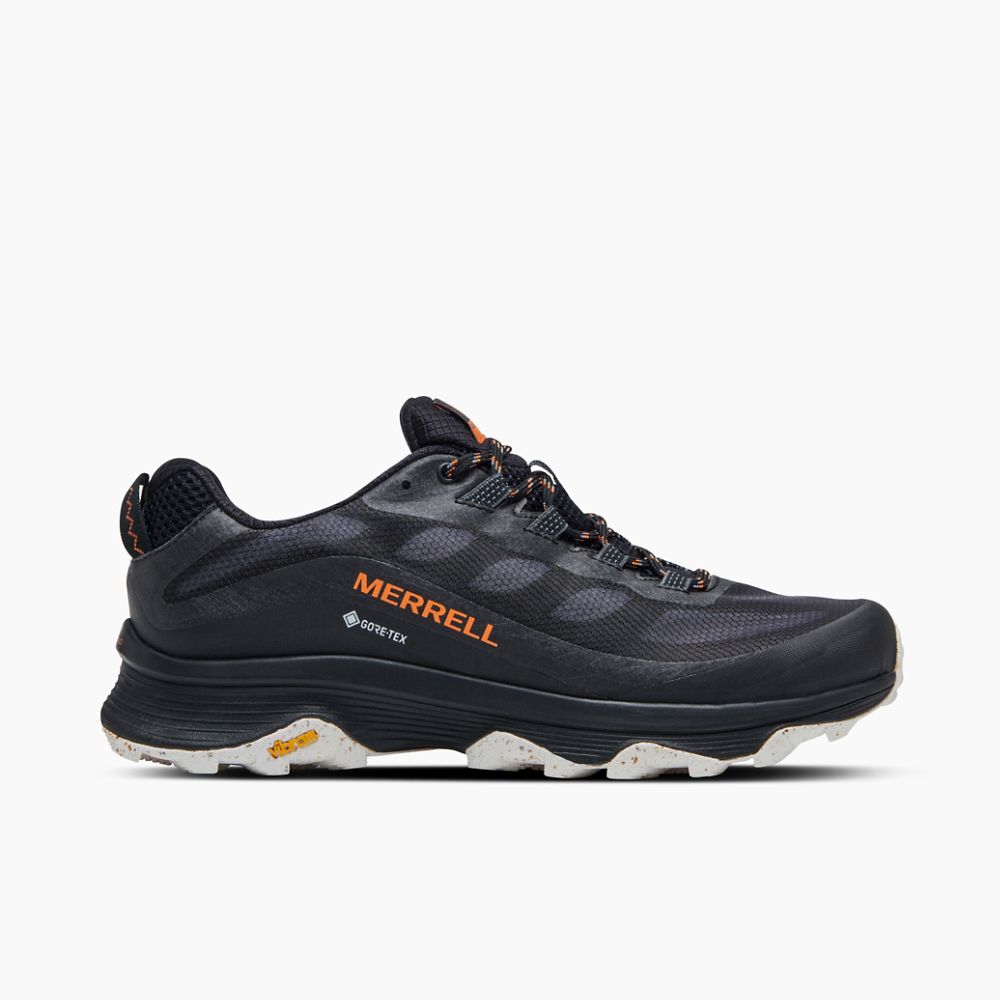 Merrell Moab Speed GORE-TEX® Cipő Férfi Sötétkék | ME0286-HU