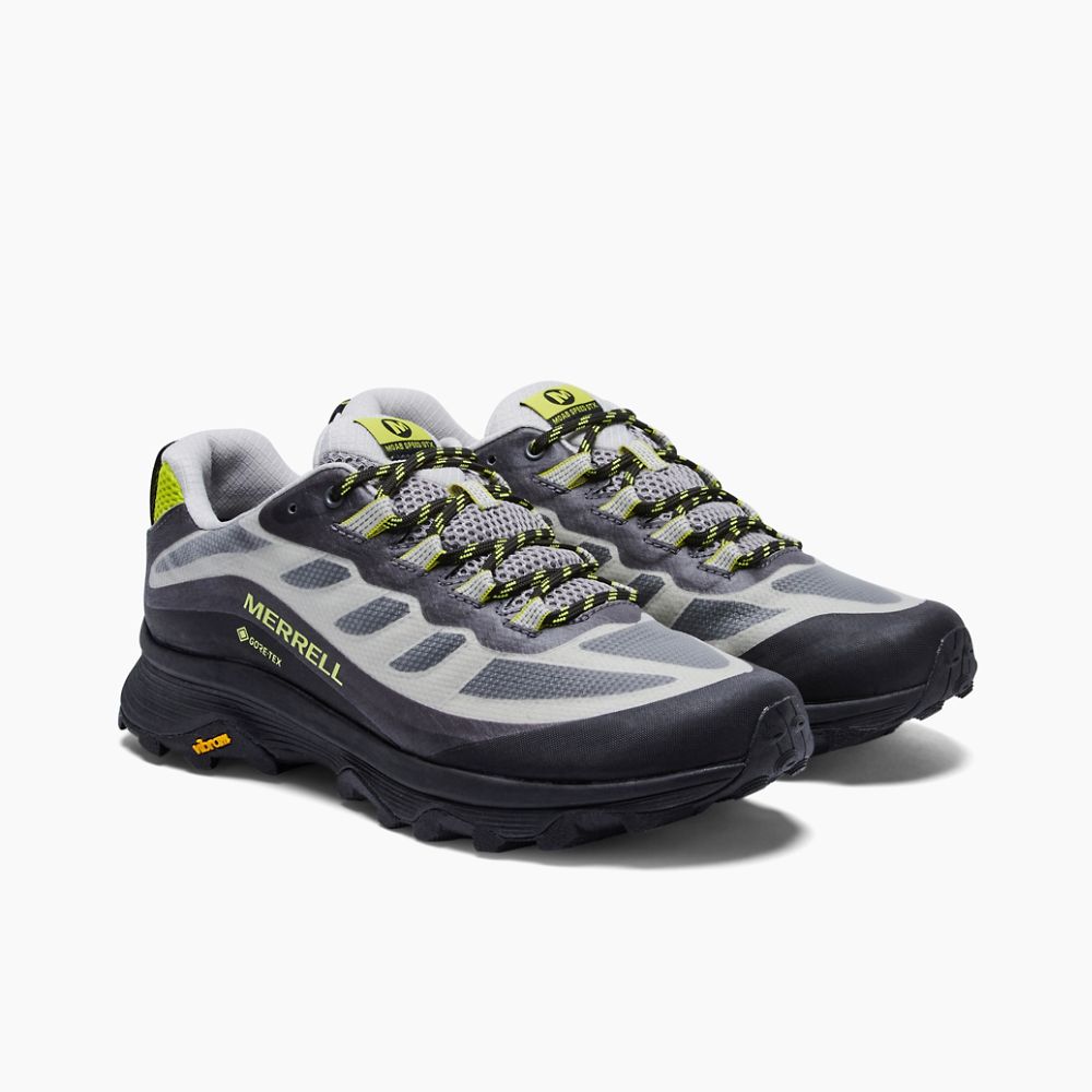 Merrell Moab Speed GORE-TEX® Cipő Férfi Titán | ME0287-HU