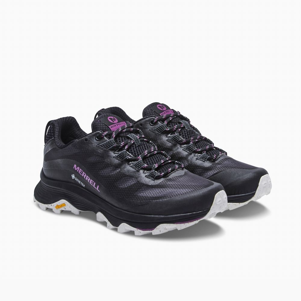 Merrell Moab Speed GORE-TEX® Cipő Női Sötétkék | ME0886-HU