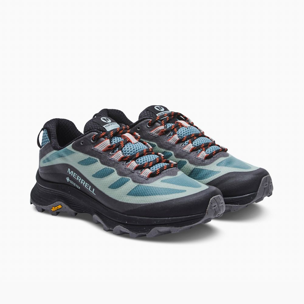 Merrell Moab Speed GORE-TEX® Sportcipő Női Aqua | ME1045-HU