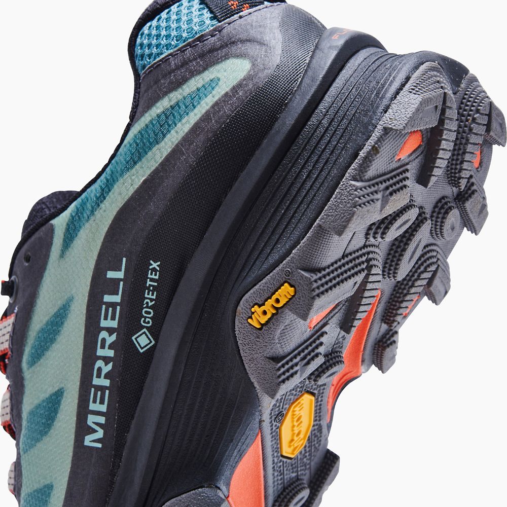 Merrell Moab Speed GORE-TEX® Sportcipő Női Aqua | ME1045-HU