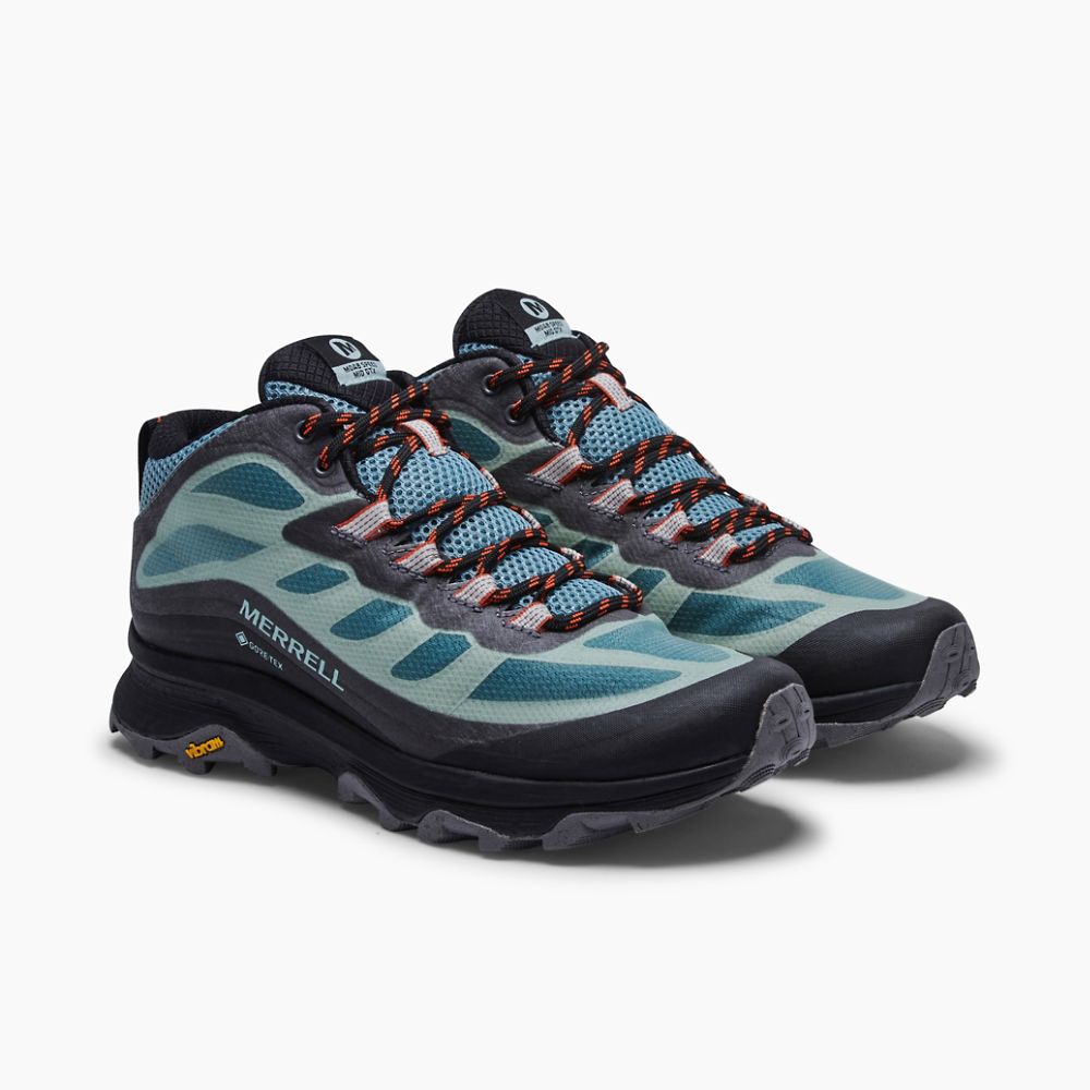 Merrell Moab Speed Mid GORE-TEX® Cipő Férfi Színes | ME0290-HU