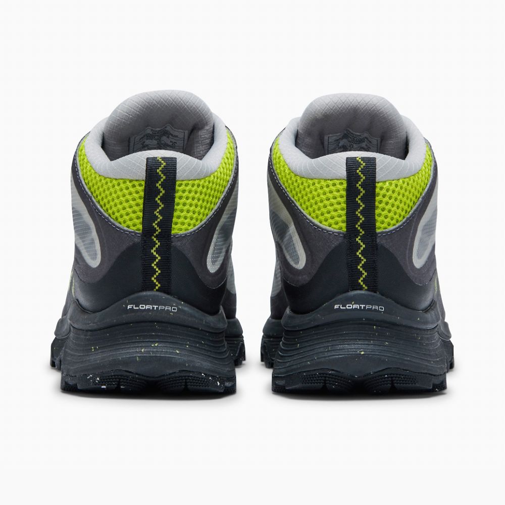 Merrell Moab Speed Mid GORE-TEX® Cipő Férfi Szürke | ME0292-HU