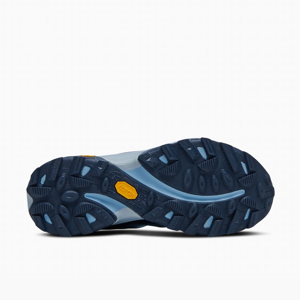 Merrell Moab Speed Mid GORE-TEX® Cipő Női Sötétkék | ME0890-HU