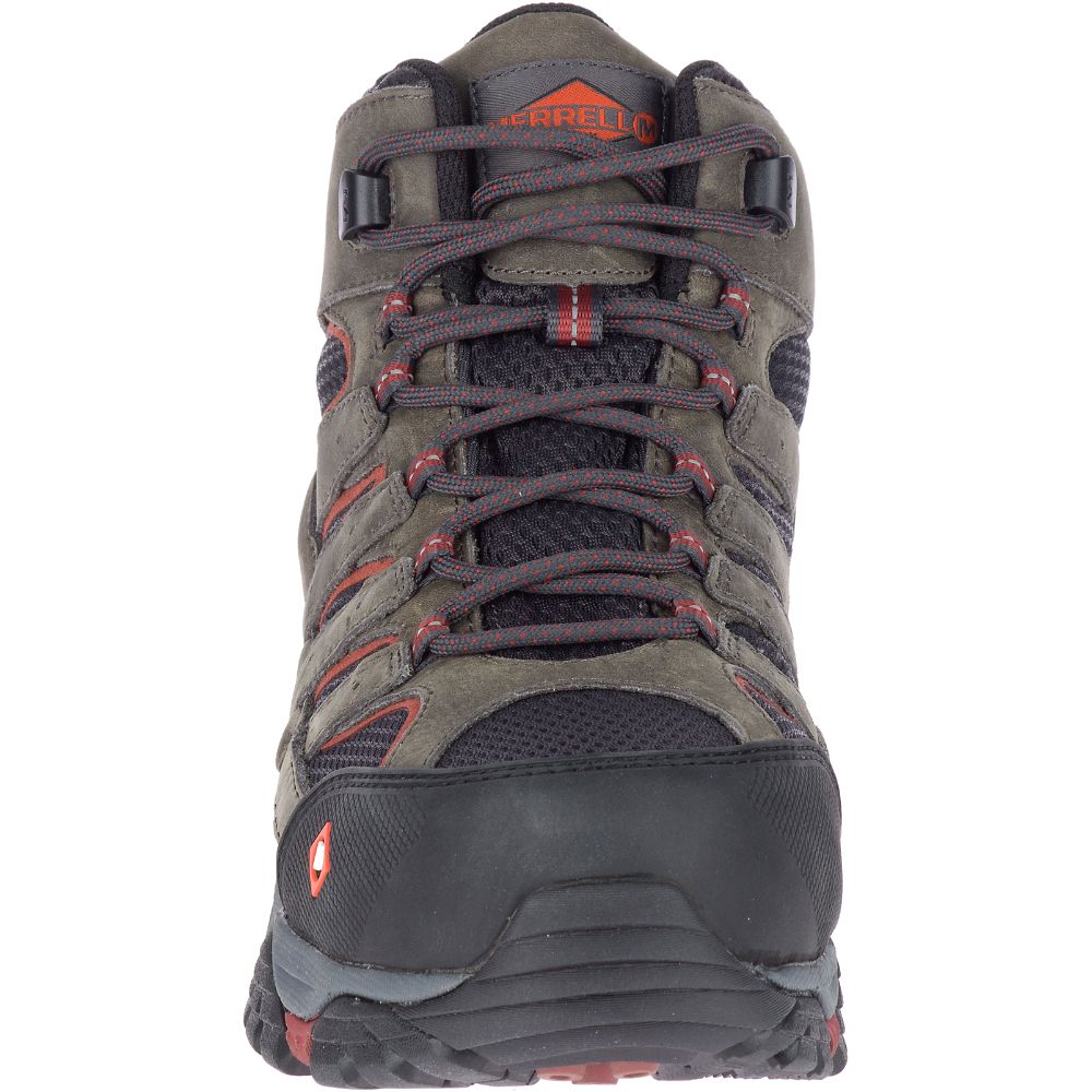 Merrell Moab Vertex Mid Waterproof Vízálló Bakancs Férfi Olivazöld | ME0499-HU