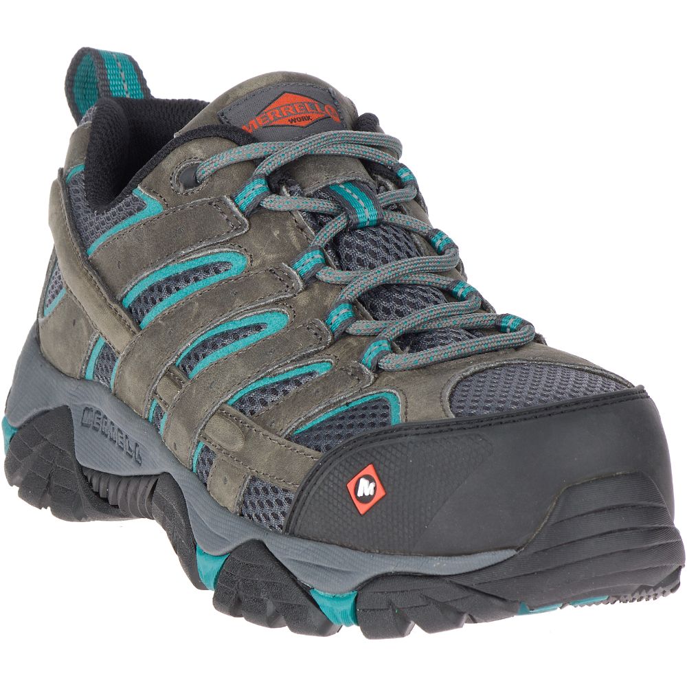 Merrell Moab Vertex Vent Comp Toe Cipő Női Olivazöld | ME0892-HU