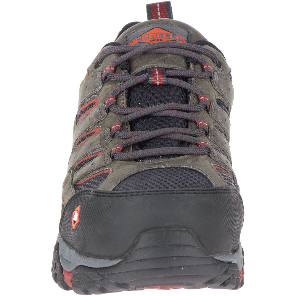 Merrell Moab Vertex Vent Comp Toe Munkacipő Férfi Kávé | ME0576-HU