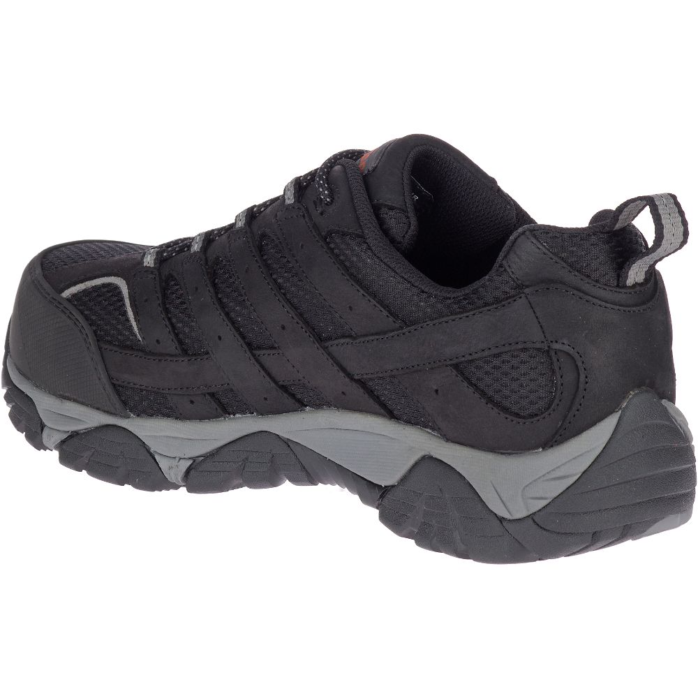 Merrell Moab Vertex Vent Comp Toe Wide Width Munkacipő Férfi Fekete | ME0577-HU