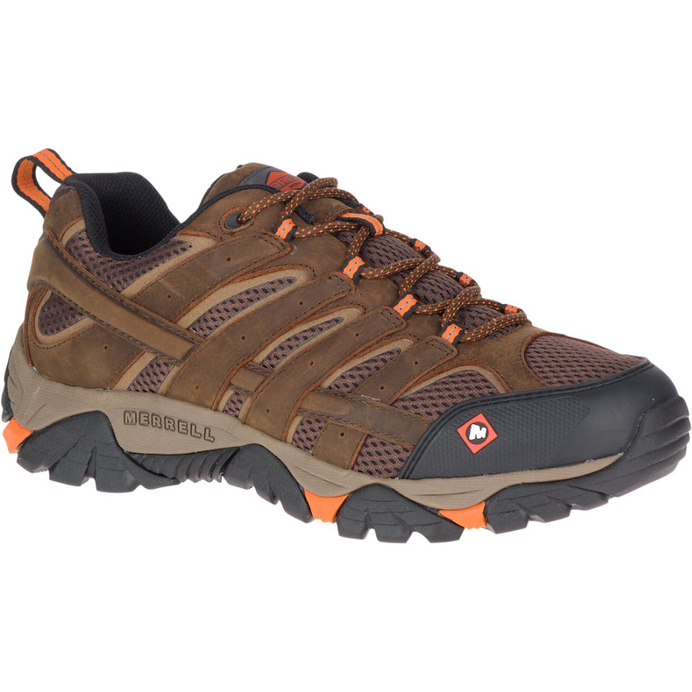 Merrell Moab Vertex Vent SR Munkacipő Férfi Kávé | ME0578-HU