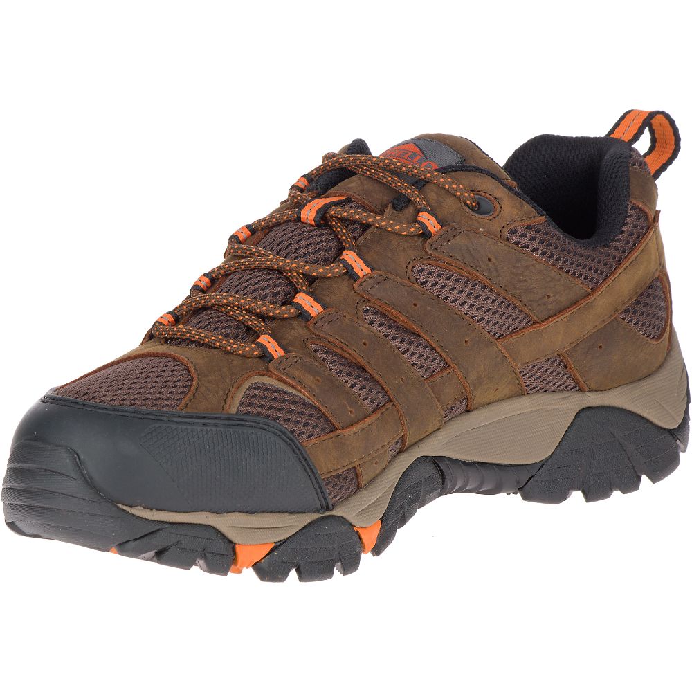 Merrell Moab Vertex Vent SR Munkacipő Férfi Kávé | ME0578-HU