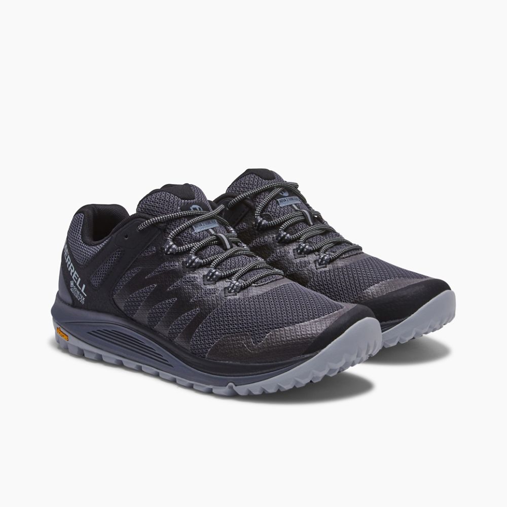 Merrell Nova 2 GORE-TEX® Wide Width Cipő Férfi Szürke | ME0310-HU