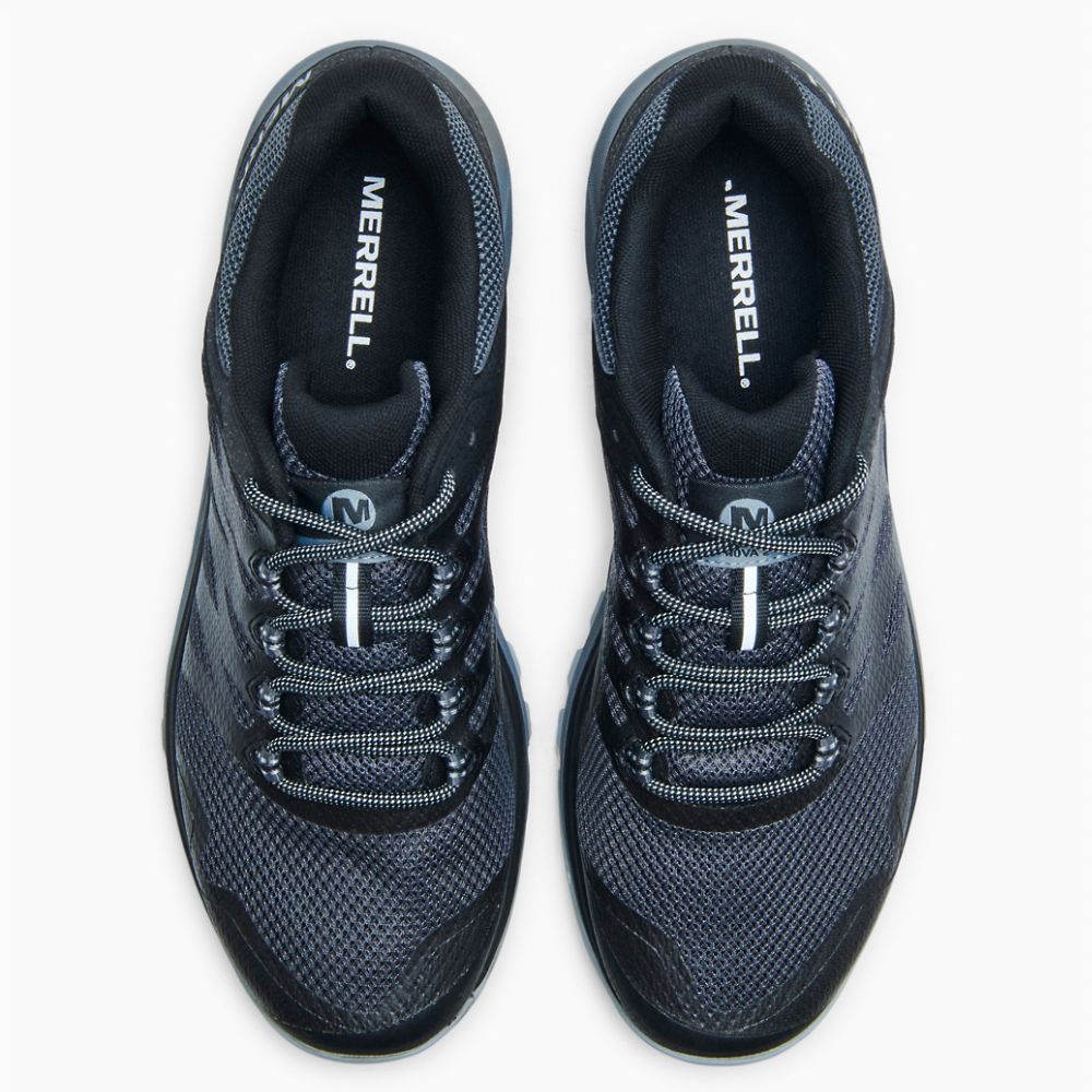 Merrell Nova 2 Wide Width Cipő Férfi Fekete | ME0314-HU