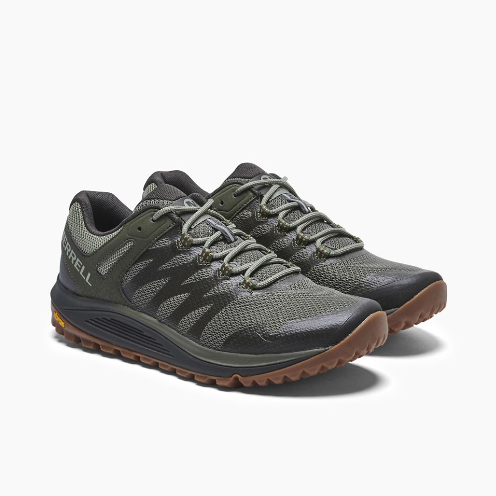 Merrell Nova 2 Wide Width Cipő Férfi Olivazöld | ME0313-HU