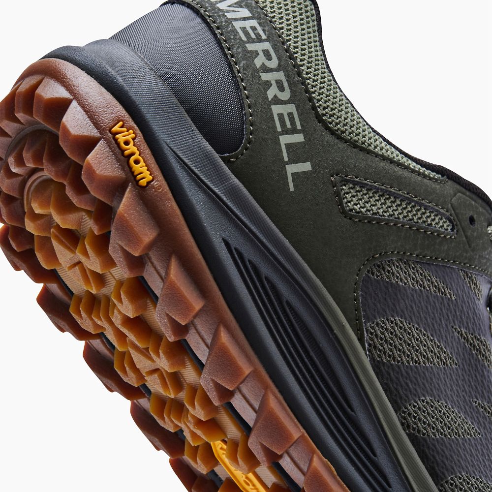 Merrell Nova 2 Wide Width Cipő Férfi Olivazöld | ME0313-HU