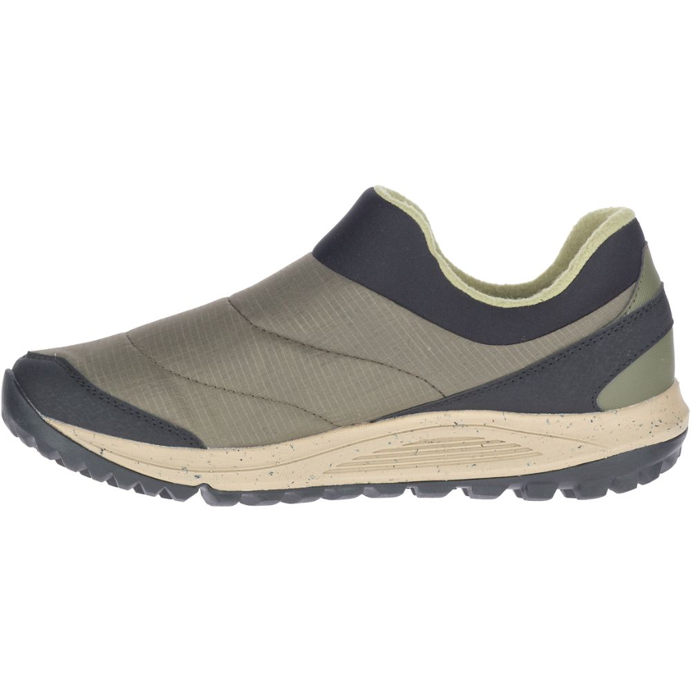 Merrell Nova Moc Sportcipő Férfi Olivazöld | ME0460-HU