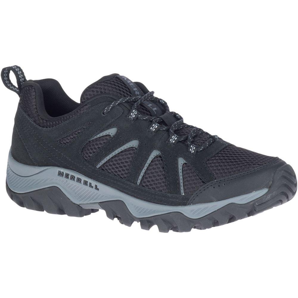 Merrell Oakcreek Cipő Férfi Fekete | ME0319-HU