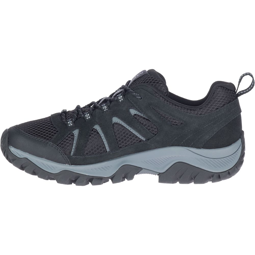 Merrell Oakcreek Cipő Férfi Fekete | ME0319-HU