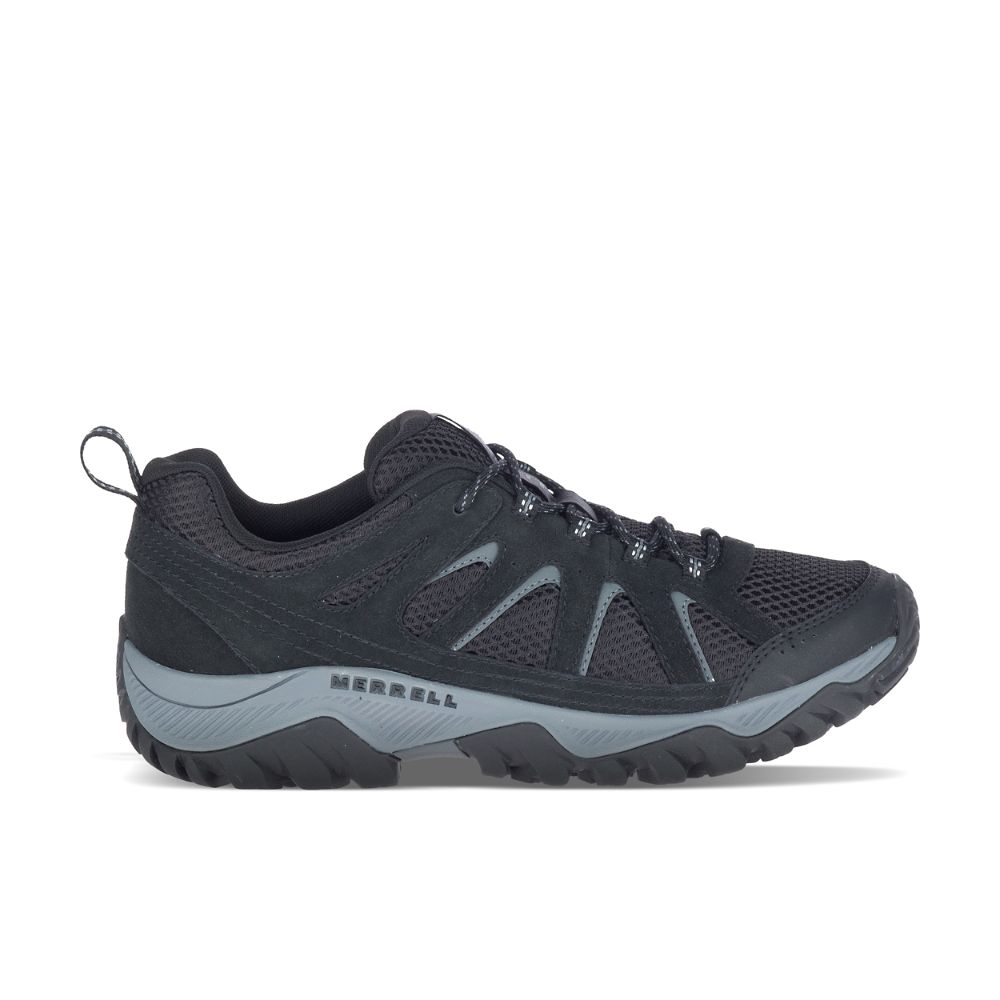 Merrell Oakcreek Cipő Férfi Fekete | ME0319-HU