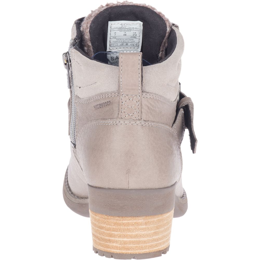 Merrell Shiloh II Lace Waterproof Vízálló Bakancs Női Khaki | ME1073-HU