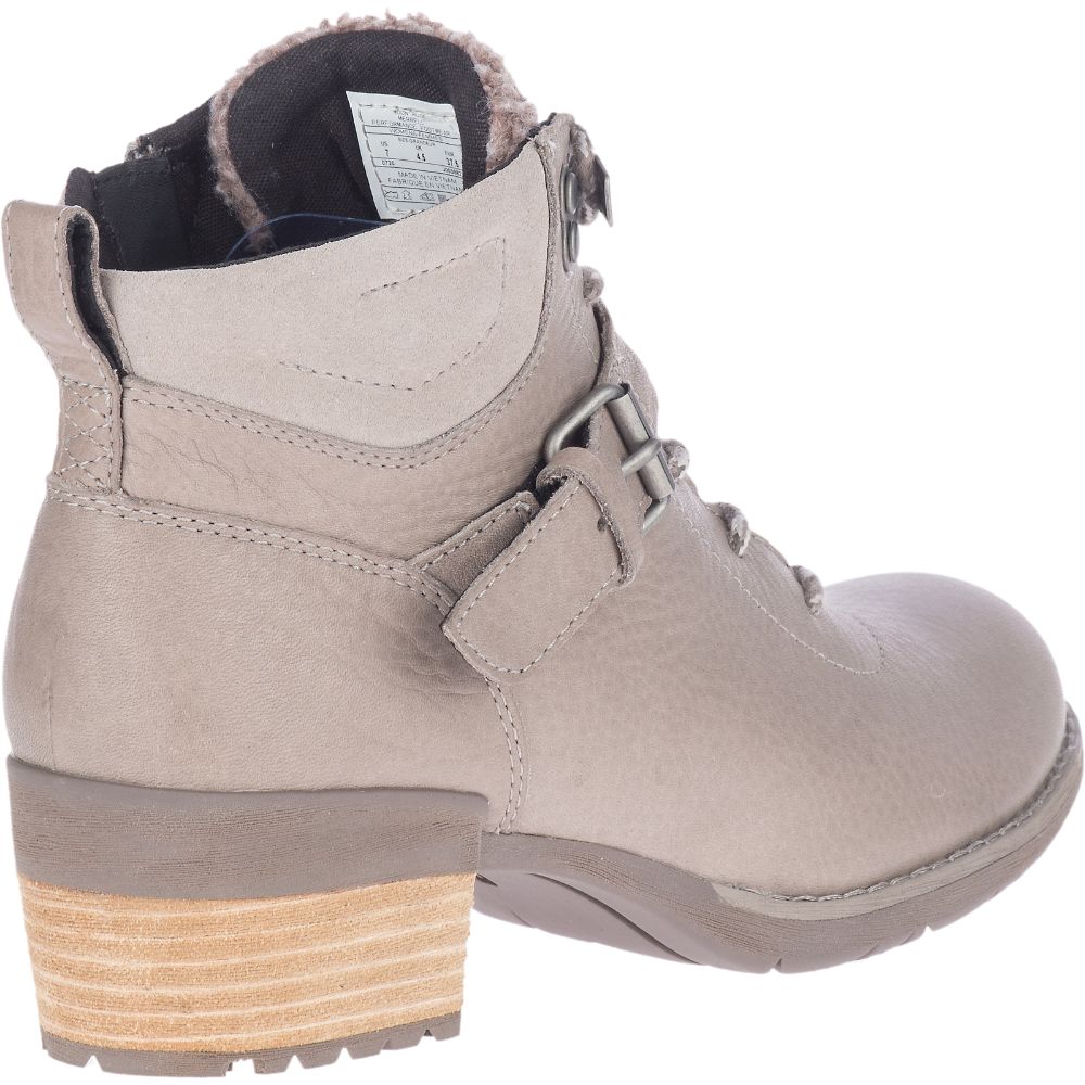 Merrell Shiloh II Lace Waterproof Vízálló Bakancs Női Khaki | ME1073-HU