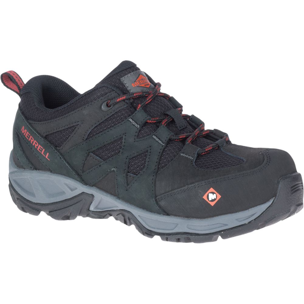 Merrell Siren Alloy Toe Cipő Női Fekete | ME0901-HU