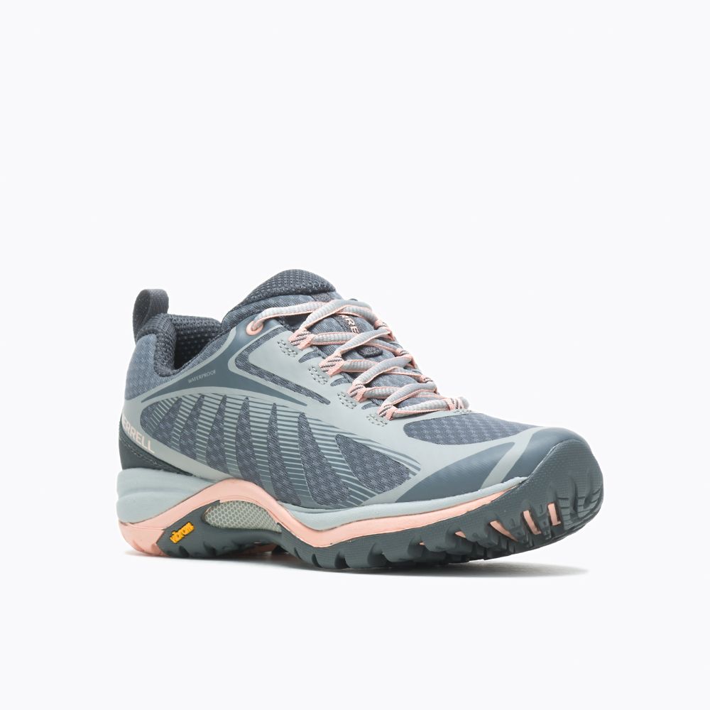 Merrell Siren Edge 3 Waterproof Vízálló Cipő Női Szürke | ME1097-HU