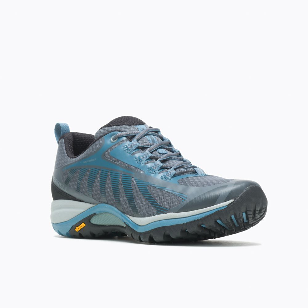 Merrell Siren Edge 3 Wide Width Waterproof Vízálló Cipő Női Olivazöld | ME1098-HU