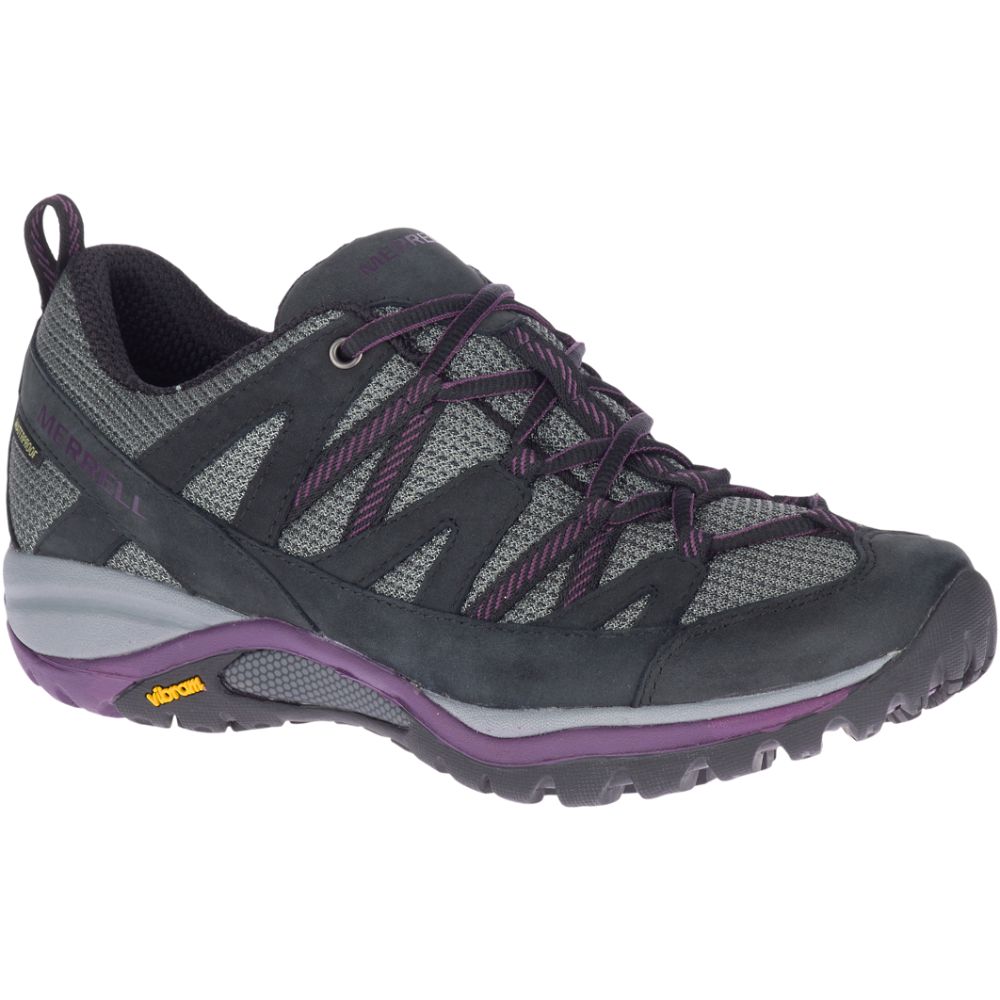 Merrell Siren Sport 3 Waterproof Vízálló Cipő Női Fekete | ME1099-HU