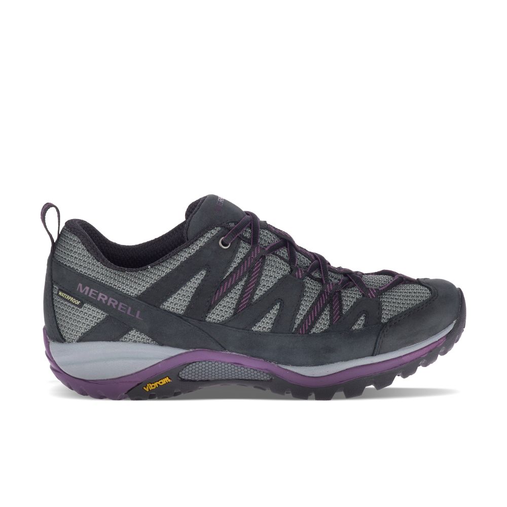 Merrell Siren Sport 3 Waterproof Vízálló Cipő Női Fekete | ME1099-HU