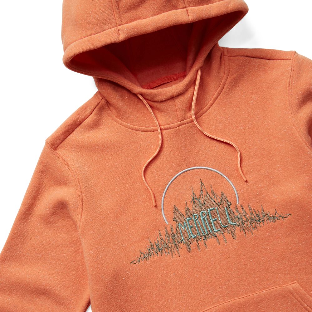 Merrell Sketch Pullover Kapucnis Pulóver Női Narancssárga | ME0615-HU