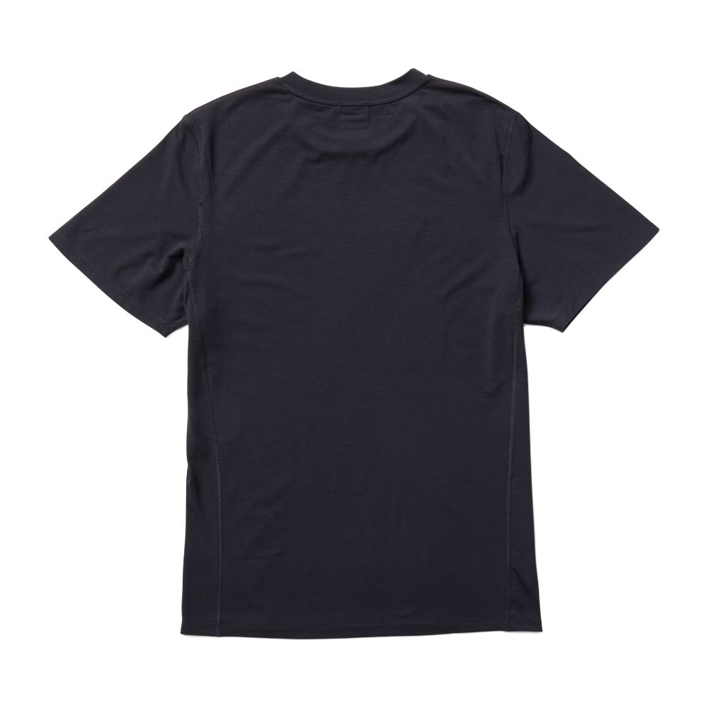 Merrell Tencel™ Short Sleeve T-Shirts Férfi Fekete | ME0109-HU