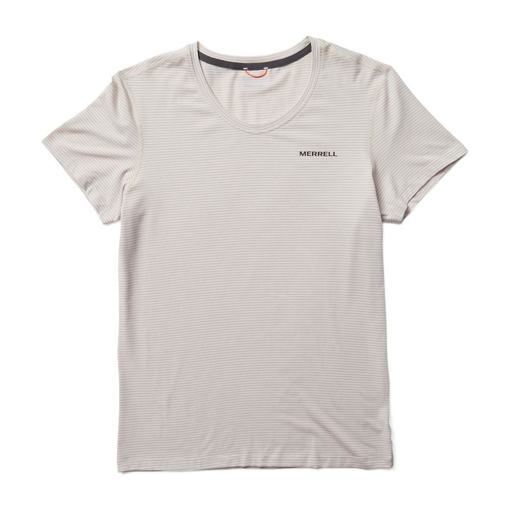 Merrell Tencel™ T-Shirts Női Bézs | ME0689-HU