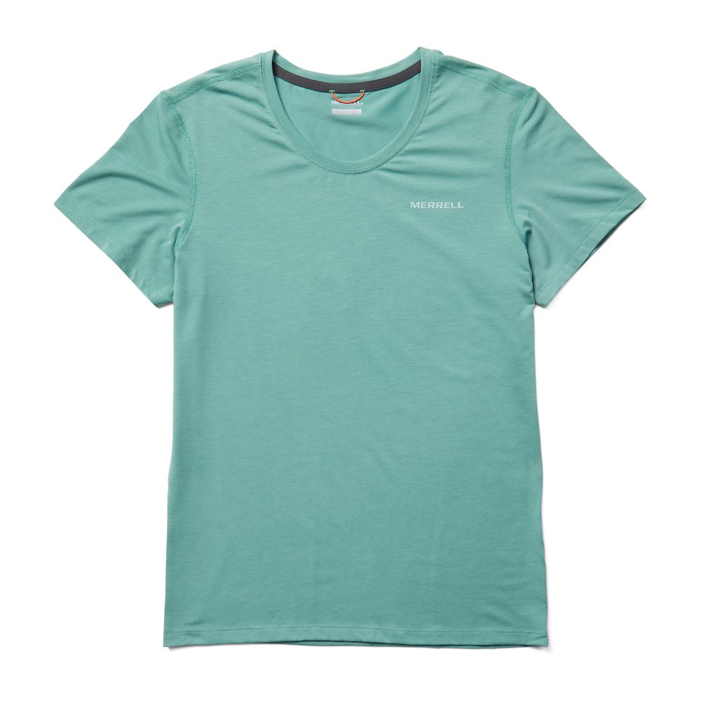 Merrell Tencel™ T-Shirts Női Menta | ME0694-HU