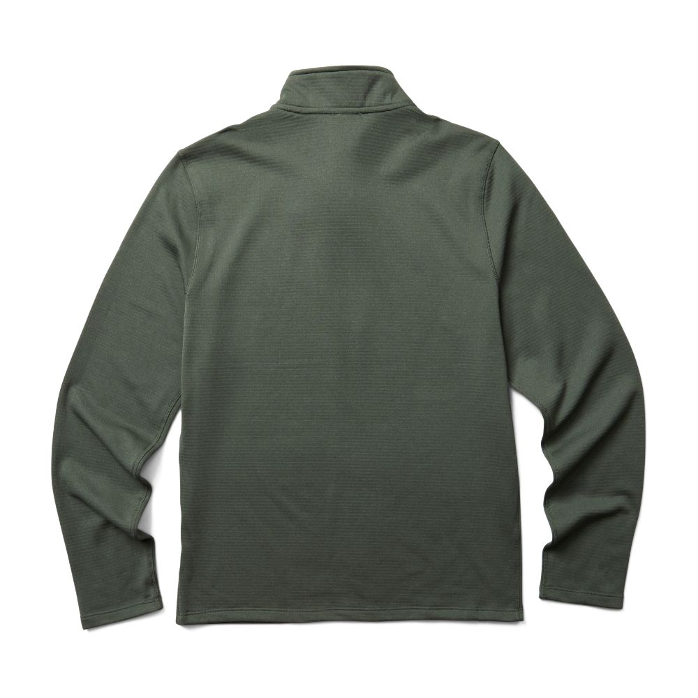 Merrell Terrain Geotex 1/4 Zip Kapucnis Pulóver Férfi Olivazöld | ME0026-HU