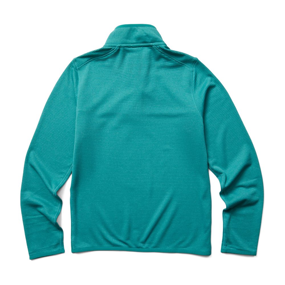 Merrell Terrain Geotex 1/4 Zip Kapucnis Pulóver Női Aqua | ME0619-HU