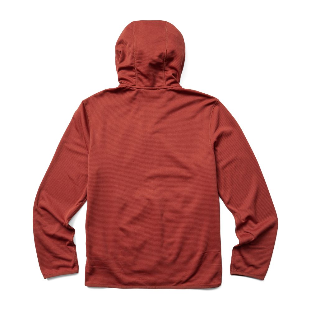 Merrell Terrain Geotex Full Zip Kapucnis Pulóver Férfi Bordó | ME0033-HU