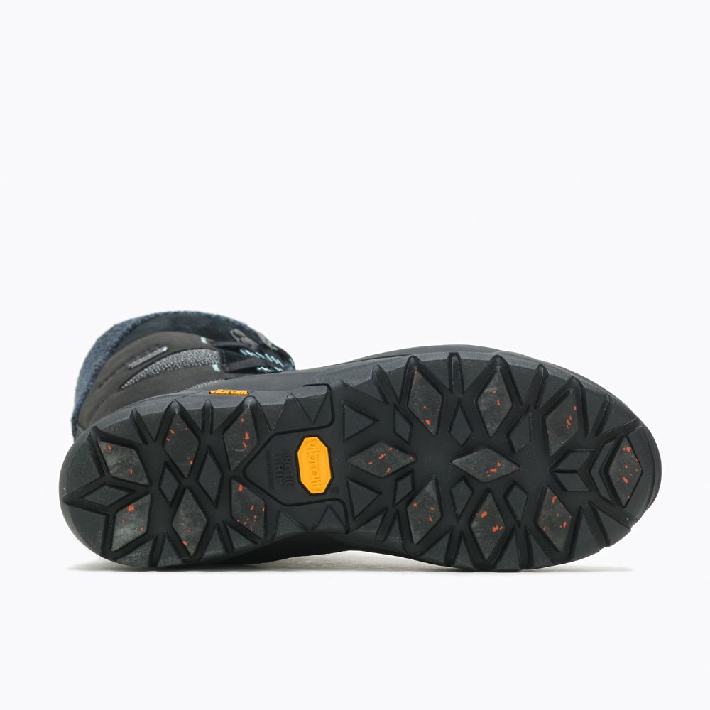 Merrell Thermo Aurora 2 Tall Shell Waterproof Vízálló Bakancs Női Fekete | ME1084-HU