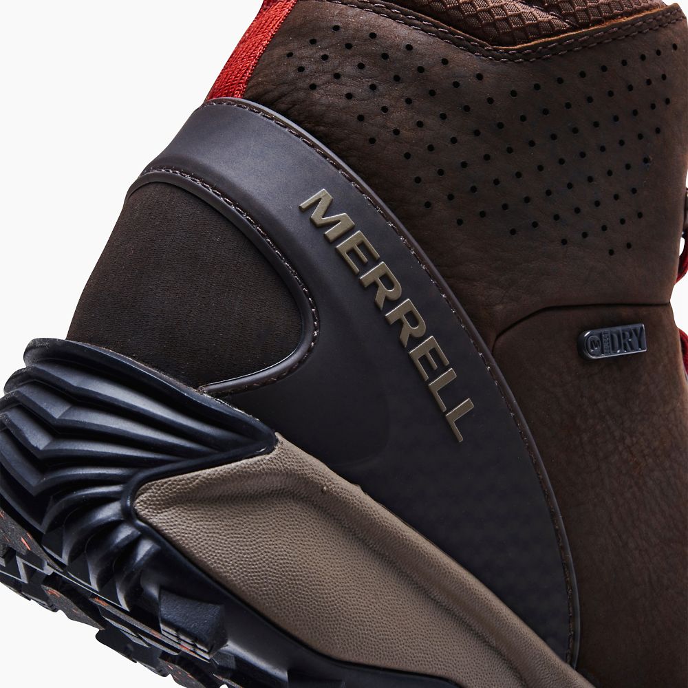 Merrell Thermo Glacier Mid Waterproof Vízálló Bakancs Férfi Barna | ME0526-HU